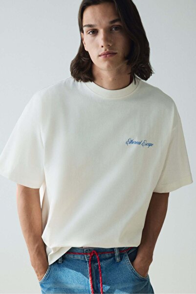 H&M Oversized Fit Printed T-shirt