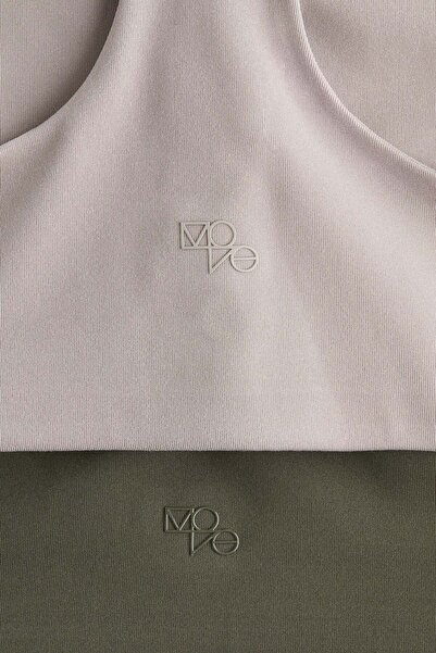 H&M 2-pack Medium support sports bras