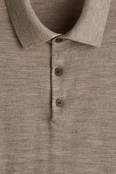 H&M Regular Fit Wool polo shirt