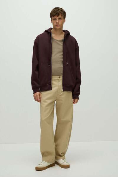 H&M Loose Fit Zip-through hoodie