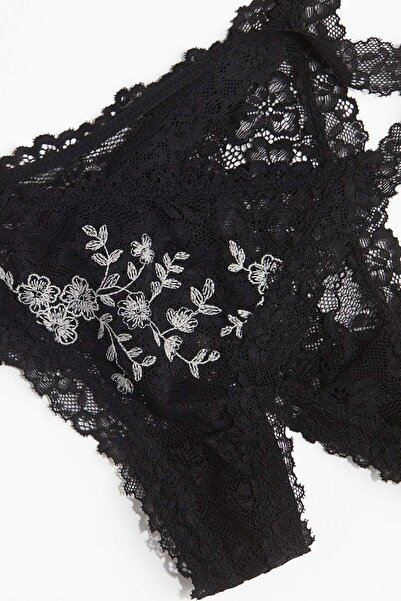 H&M 2-pack lace tanga thong briefs