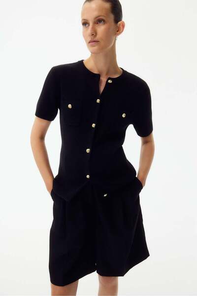 H&M MAMA Rib-knit cardigan