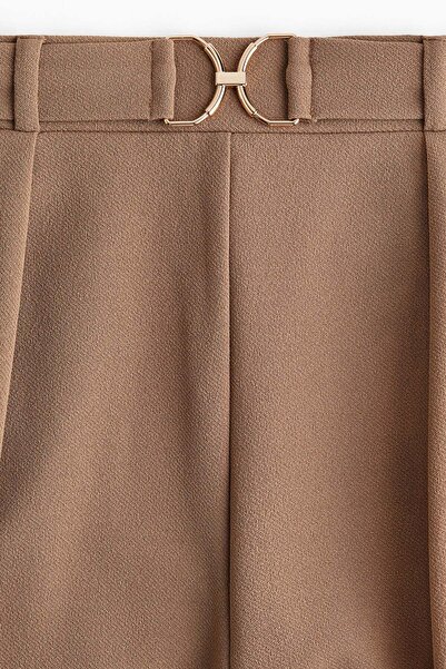 H&M Buckle-detail tailored trousers