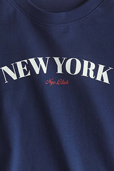 H&M Motif-detail cotton T-shirt