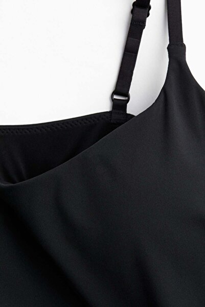 H&M Padded-cup microfibre strappy top