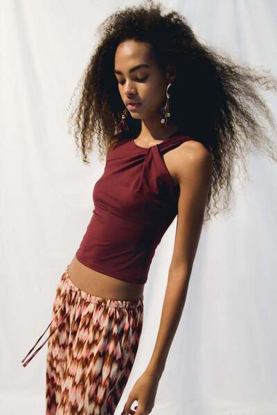 H&M Twist-detail vest top