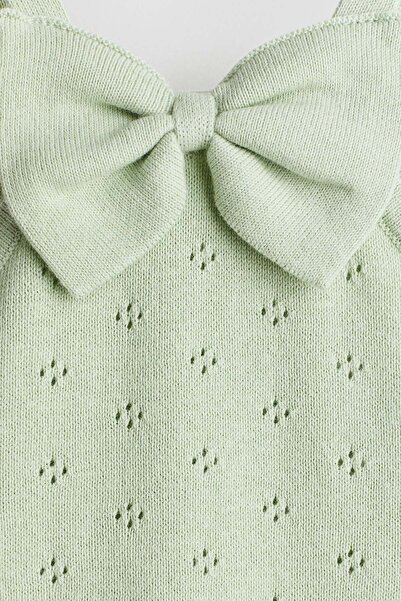 H&M Pointelle-knit cotton dress