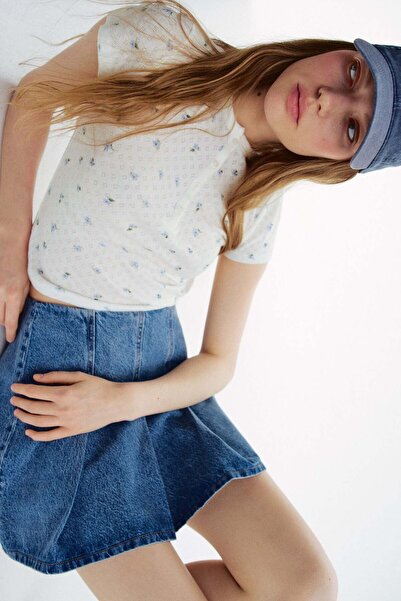 H&M Pointelle jersey top