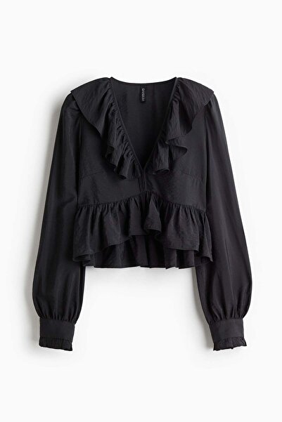 H&M Flounced blouse