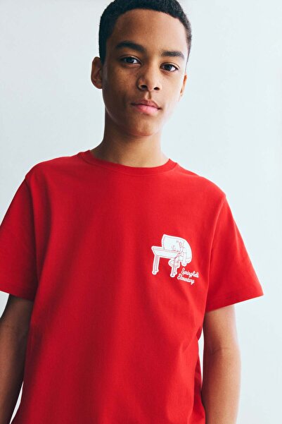 H&M Print-motif cotton T-shirt