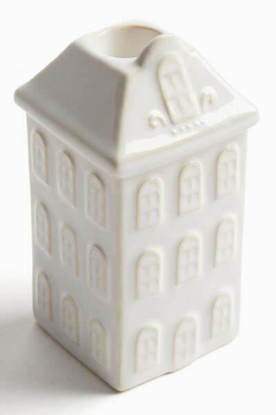 H&M Figurative stoneware candle holder