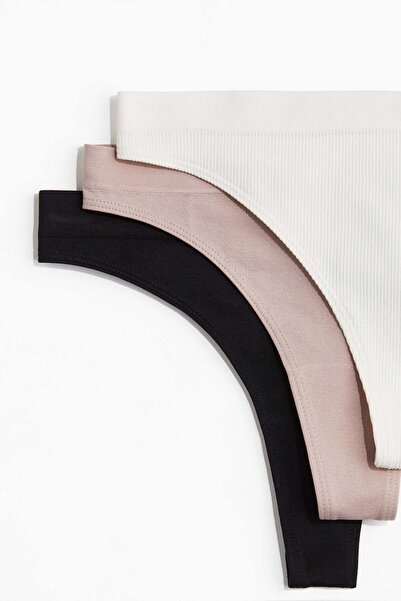 H&M 5-pack seamless thong briefs