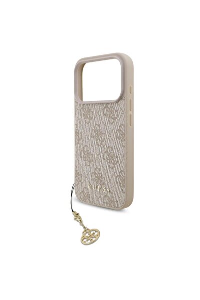 Guess Husa 4G Charm Tone on Tone iPhone 17 Pro Max Roz