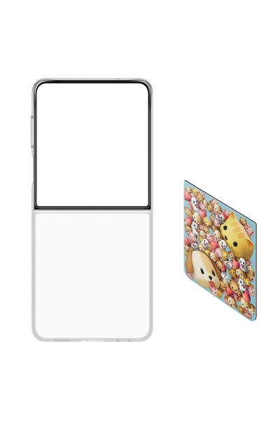 Samsung Original FlipSuit Galaxy Z Flip7 Transparent Case