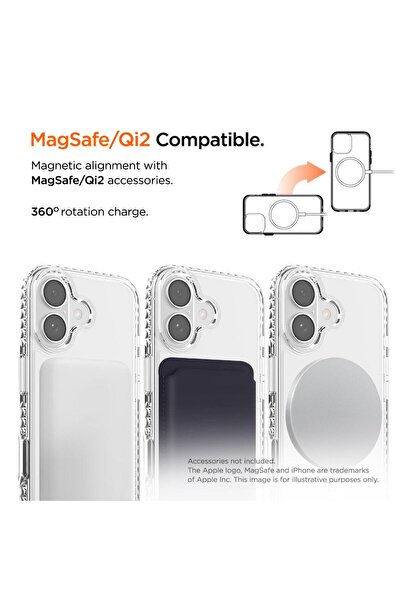 EIGER Husa Ice Grip Magsafe GRS iPhone 17 Clear