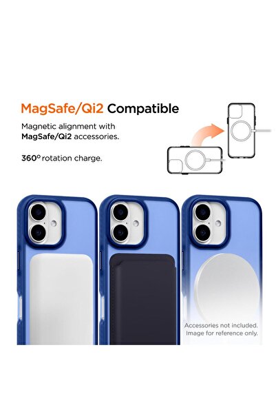 EIGER Husa Blizzard Magsafe GRS iPhone 17 Albastru