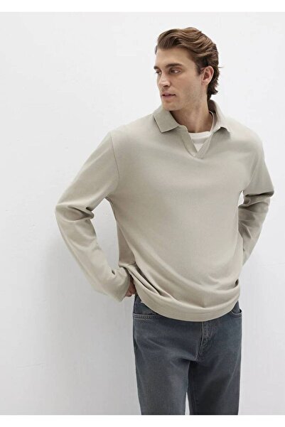 Mavi Loose Fit Gray Men's Long Sleeve T-Shirt M0613114-70154