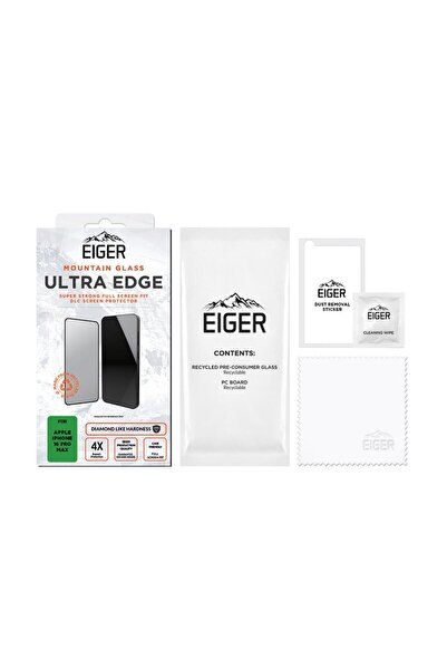 EIGER Folie Sticla Mountain Glass Ultra GRS iPhone 16 Pro Max Clear