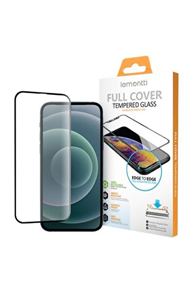 lemontti Folie Sticla Full Fit iPhone Air Negru