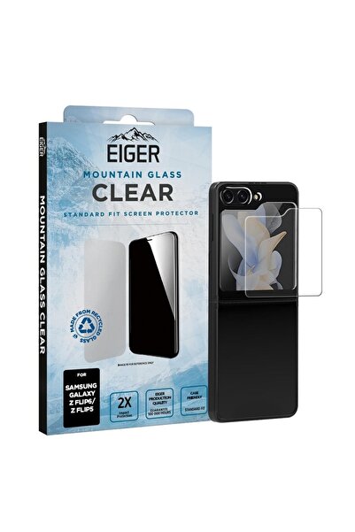 EIGER Folie Sticla Mountain Glass GRS Samsung Galaxy Z Flip7 FE/ Z Flip6 / Z Flip5 Clear
