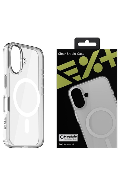 NEXT ONE Husa Shield iPhone 16, MagSafe, Transparent