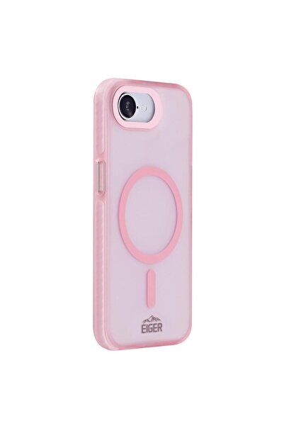 EIGER Husa Blizzard Magsafe GRS iPhone 16e Roz