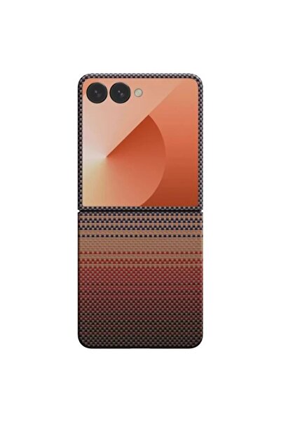 PITAKA Husa MagEZ 7 Ultra-Slim Aramida Magsafe Samsung Galaxy Z Flip7 Sunset