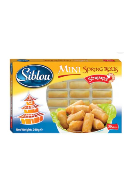 Siblou لفائف الربيع الصغيرة 240 جرام × 6