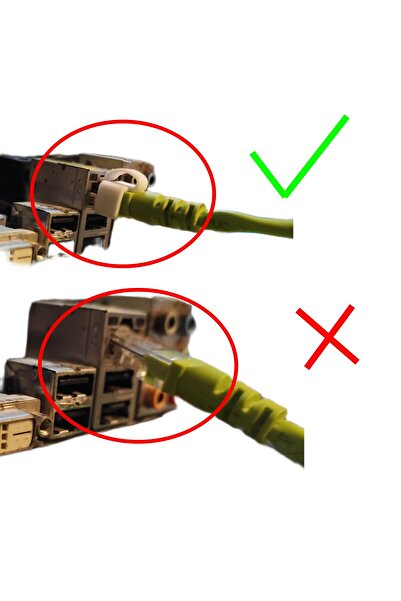 Konavix Clemă de reparare a cablului Ethernet – Repararea conectorului rupt