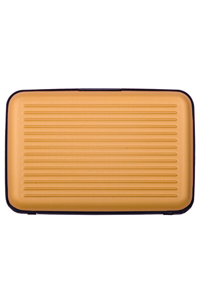 Acuatian Aluminum Credit Card Holder – Holds 7 Cards, Magnetic Protection, Stylish and Durable Metal Wallet