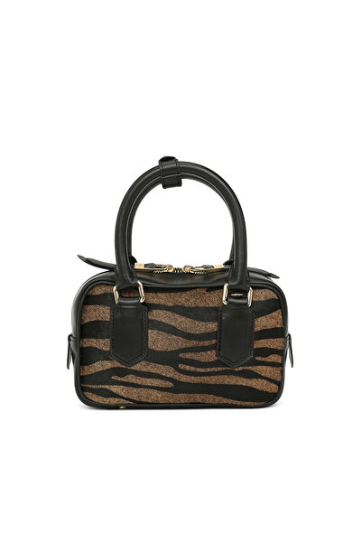 George Hogg Zebra Kadın Deri Çanta