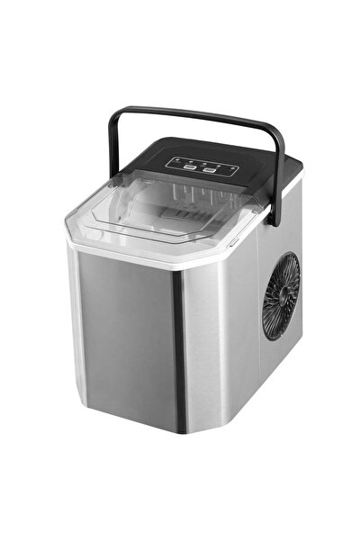 Generic Automatic Countertop Ice Maker | Self-Cleaning, Low Noise, BPA-Free | Home/Office