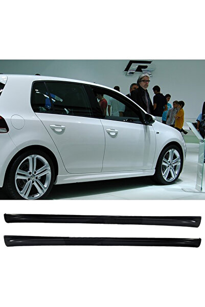Genel Markalar Vw Golf 6 R Yan Marşpiyel Seti Plastik 2 Adet Mat Siyah 2008 2009 2010 2011 2012