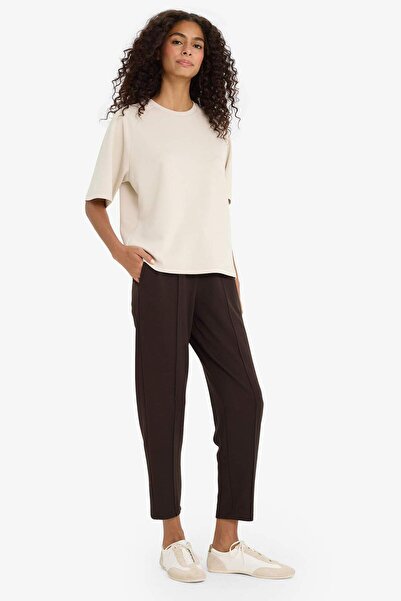 DeFacto Regular Fit Beli Bağcıklı Cepli Eşofman Altı F9277AX25HS