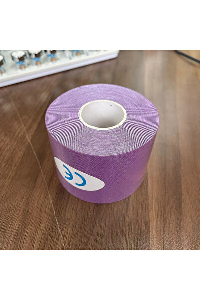 Choice شريط حركة مرن أرجواني 2.5 سم × 5 م، لفة واحدة، شريط عضلات رياضي، ضمادة...