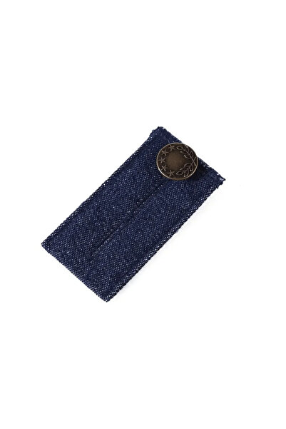 Choice4 Dark blue4pcs 4 Extension Butt for Pant Long Buckle Hook Stretch Adju...