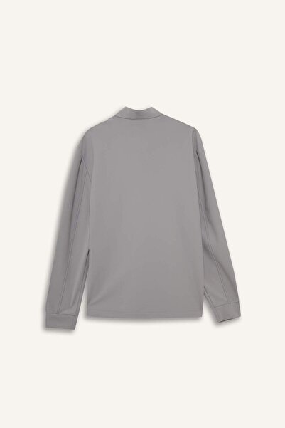 DeFacto DeFactoFit Standart Fit Dik Yaka Fermuarlı Sweatshirt F7635AX25AU