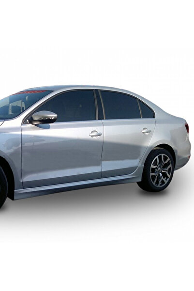 AkmTuning Vw Jetta Mk6 R Line Yan Marşpiyel Seti Plastik 2 Adet Mat Siyah 2010-2018