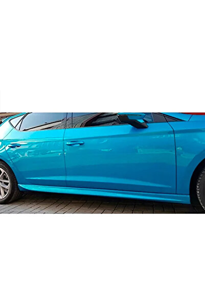 AkmTuning Ford Fiesta Mk6 Aero Yan Marşpiyel Seti Plastik 2 Adet Mat Siyah 2008-2017