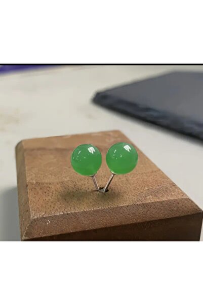 ORGANICYOU Kalain 1 Pair Natural Stone Earrings |   Hypoallergenic Cat Eye Effect & Marble Pattern |   For Women