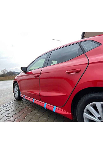 AkmTuning Seat İbiza Mk5 Aero Yan Marşpiyel Seti Plastik 2 Adet Mat Siyah 2017 2018 2019 2020 2021