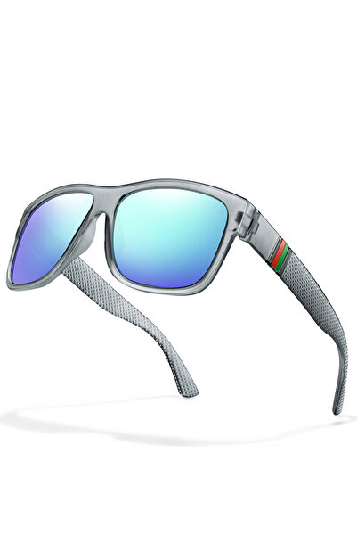 Choice نظارات شمسية EA2 كلاسيكية مربعة للرجال للصيد وركوب الدراجات والجري وال...