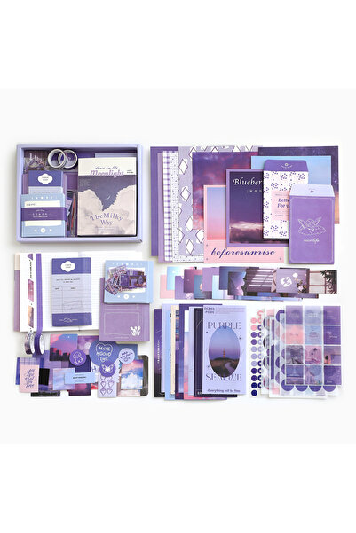 Choice c Yoofun 155 قطعة/صندوق من قصاصات الورق المقوى ومجلات الديكور وصندوق ا...