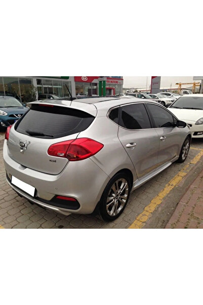 AkmTuning Kia Ceed Yan Marşpiyel Seti Plastik 2 Adet Mat Siyah 2012 2013 2014 2015