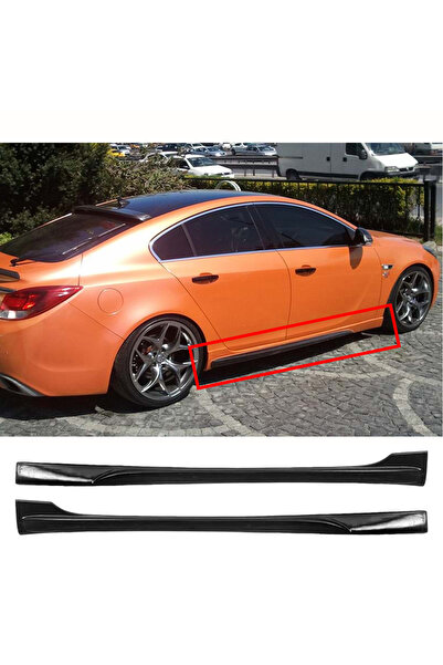 Genel Markalar Opel İnsignia A Opc Yan Marşpiyel Seti Plastik 2 Adet Mat Siya...