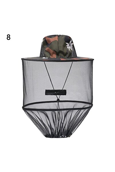 Choice 8 قبعة طاردة للبعوض مع شبكة مخفية لحماية النحل والحشرات للرجال والنساء...