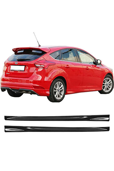 Genel Markalar Ford Focus 3 HB Yan Marşpiyel Seti Plastik 2 Adet Mat Siyah 20...
