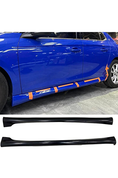 Genel Markalar Opel Corsa F Yan Marşpiyel Seti Plastik 2 Adet Mat Siyah 2019 2020 2021 2022 2023 2024