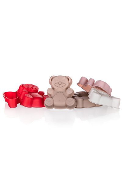 Other SILICONE BAKING MOULDS 6 pcs. BEAR BANQUET