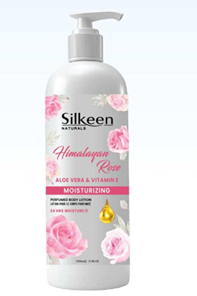 SILKEEN لوشن للجسم برائحة الورد 1 لتر × 10